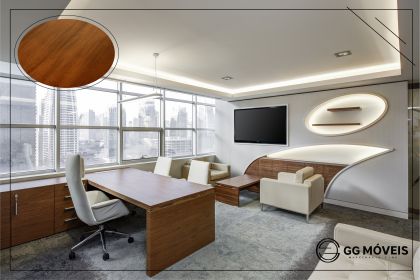 GG Móveis - Há diversas formas de reproduzir madeiras, detalhes e texturas. Essa busca é constante entre industrias, arquitetos e marceneiros. O objetivo é dar elegância e um toque agradável aos projetos de móveis e interiores, para criar harmonia e aconchego entre ambientes.